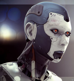 cybernetic-psychosis:  Cyborg Female Composite