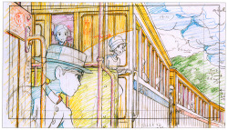 artbooksnat:  Original animation layouts from the Hayao Miyazaki film The Wind Rises (風立ちぬ). 