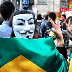 Theearthinimages:  Instagram:  Instagrammers Capture Protests In Brazil Thousands