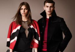  BURBERRY PRORSUM PRE-FALL/WINTER 2013 COLLECTION Christopher Bailey and the Burberry design team took a good look back into the Burberry archives and transferred the prestigious British fashion houses designs into modern silhouettes and patterns. The
