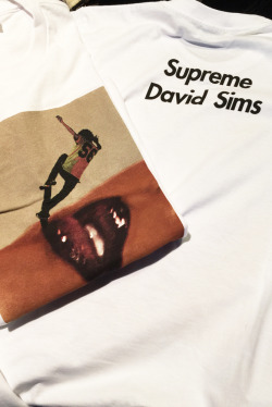 scum-archive:  Supreme (Feat. David Sims) ‘Promotional Tee’ 