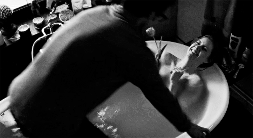 XXX lovekissbite:  kissing in the shower photo