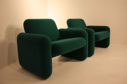 Hermann Miller chiclet chairs