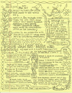 explore-blog:  Beloved cartoonist Lynda Barry is teaching a university-level course on doodling and neuroscience that you can audit remotely for free. She’s posting the weekly assignments on her Tumblr – this is the first one. (↬ @kirstinbutler)