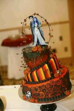 pukwudgieg:  paopow13:  sixpenceee:  Cakes and Tim Burton. Two of my favorite things. I’ll be posting Halloween themed content all month folks!  My wedding cake for sure 😍😍😍   I NEED IT