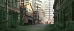 Anime-Backgrounds:  Tekkonkinkreet. Directed By Michael Arias And Hiroaki Ando And