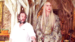 edennil:  Lee Pace behind the scenes of The Hobbit (1/∞) 