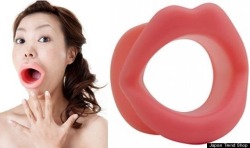 pixiestix83:  submissivefantasies67:  subbylou:  cuntbusted:  makemedum:  How fucking cool is this?! Perfect for keeping that stupid mouth open, drooling and ready for cock! With the added bonus of making you look truly idiotic. I want one so bad!!! 