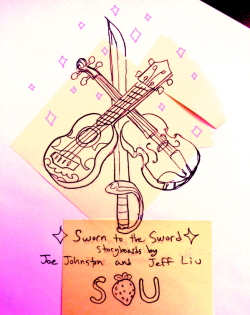jeffliujeffliu:  Sworn to the Sword!Storyboards by Joe Johnston and me!Tonight at 6PM! 