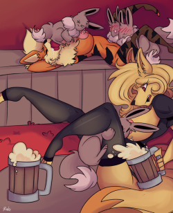 the-furry-fucker:  nic-m-lyc:  this! It’s what happens when an eevee sniffs beer, please DON’T DO IT! Links to my social networks:Patreon: https://www.patreon.com/NicMLycTwitter: https://twitter.com/LycNic?lang=es   Public service announcement