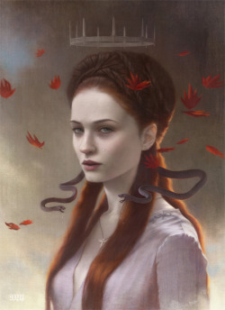 kellysue:  tombagshaw:  Later today, (8th March) HBO and Mondo will be opening the Game Of Thrones gallery show at Mondo Gallery in Austin TX. The show runs from 8-12 of March and features works by Audrey Kawasaki, Bill Sienkiewicz, Bruce White, Chet
