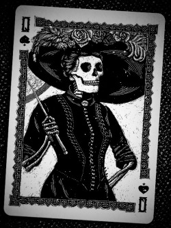Spookyloop:from The Bicycle Calaveras Playing Cards Deckwhole Deck $59.99 On Ebay