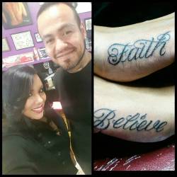 Shout out to the homie @sonnys_vlight for hooking up @aabbylicious with some inspirational ink. If you are ever in the downtown Stockton area look him up. Not only a great artist but a great person also.  @sonnys_vlight  @sonnys_vlight  @sonnys_vlight
