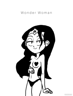 keetydraws: I love the TTG Wonder Woman design. Drawn on my phone for extra dumm.  there needs to be more TTG wonder woman &lt; |D’‘‘‘