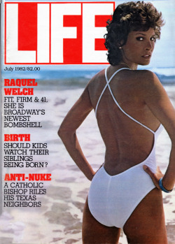 Raquel Welch graces the cover of Life magazine. I remember this issue very, very well.