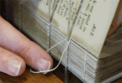 mylifeisbutadreamstuff:book stitching