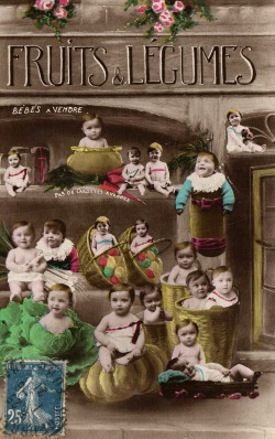 “Bébés à vendre”, vers 1920.