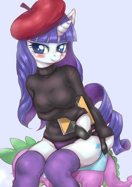 Meanwhile, on the other side of Rarity’s bra… - ZiD