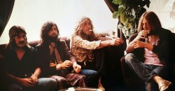 texan-audrey: Led Zeppelin at Sonesta hotel, Milan, Italy, 1971.