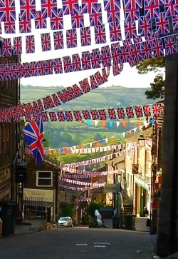 fuckitandmovetobritain:  Haworth, West Yorkshire, England, UK - Home of the Bronte Sisters  i think we&rsquo;re in england. i&hellip;can&rsquo;t be sure. it&rsquo;s just a gut feeling.
