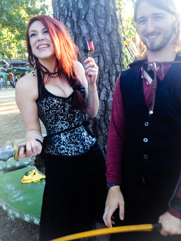 So my friend Micah and I went to the Renaissance Fair today and had a fucking blast.