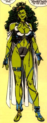 comicbookwomen:  She-Hulk-John Byrne