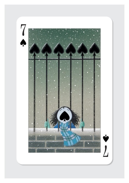 tehfawx:  ianbrooks:  Wild Cards by Tony Meeuwissen Your standard deck of 52 playing cards is typically ordained with fanciful representations of English nobility in the garish court costumes of time’s past, but Tony has given the suits a distinctively