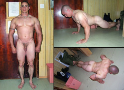 majdad-military:  Major Dad’s Military nudes 0779  temple-of-apollo:  hotttt naked soldier….   