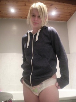 zzib:  Diaper and hoodie together!