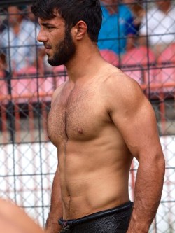 guys-for-you:  Greetings from Turkey… Natural muscular Turkish wrestler athletes