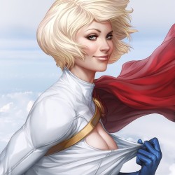 Breezy Day. A slight visual update to one of my favorite Power Girl art. You can pick up this print at SDCC next month. Booth GG-24 - Follow me on Instagram and Twitter @yecuari