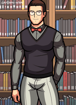 Heck with the books I want to check him out! Hope he&rsquo;s not from the reference section. :p