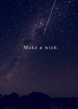 awesomeagu:  Make a wish