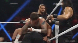 perversionsofjustice:  deanambroseroleplay:  irishcreamminx:  deanambroseroleplay:  Slapping my ass, Ro?  This might be the most perfect .gif ever made.   Thanks. xD  WTF is Punk stroking?