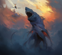 morbidfantasy21:  Shark by Vyacheslav Safronov  