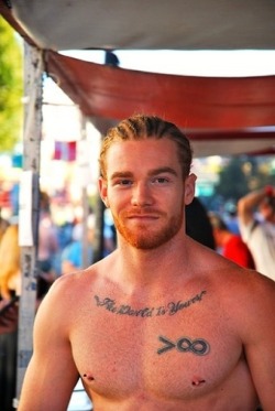 nocityguy:     Corn-Fed Farmers, Country men, Cowboy’s, and more.    Be Sure to Follow Me at: http://nocityguy.tumblr.com          I love me a white boy with corn rows - even better when he&rsquo;s ginger :D
