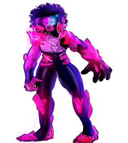 cote-reblogs did an awesome design for my slightly corrupted!Garnet idea and I just had to draw it so here she is in full color!