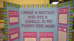 fakescience:  These science fair projects show a lot of potential! 