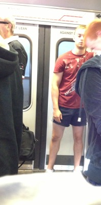266.Â  Subway 7.Â  He&rsquo;s on the Red Line. visiblepenisline:  IRISH HOTTIE BULGING on train in Boston 1 