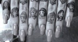 kartika-cute:  The Top Rated Disney Tattoos