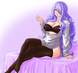 kiwi-kamikaze:  Friend wanted Camilla for birthday! [Disclaimer: This is not becoming an adult-oriented blog] 