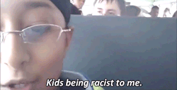 be-blackstar:  theartofgrowiingup:  1975blog:  Kids on a school bus bullying a Sikh boy for wearing a turban.   Kids learn this shit from their shitty fucking parents and that’s so sad  They sound just like their parents. They have the nerve to be