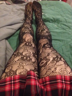 marcycross:  Got some new tights &lt;3, I don’t have many sex shops or lingerie stores so I don’t have a huge selection to buy from.