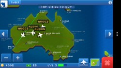 So I downloaded this game the other day and it&rsquo;s very addicting. It&rsquo;s called Pocket Planes. It&rsquo;s free too! Anyway, I started in Europe, but because they have tons of heavily populated cities on the game map, so I reset the game and decid