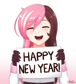  #239: Happy Neo Year!I made this not only just to celebrate, but to thank everyone who’s been supporting me thus far. From likes, comments, reblogs, and retweets, to throwing me a couple bucks on Patreon and spreading my work around. You guys are absolut