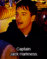 livingwithlycanthropy:  Compilations of the modern Doctor Who companions to commemorate marathon re-watching modern Doctor Who [7/8] Captain Jack Harkness (Not my gifs)
