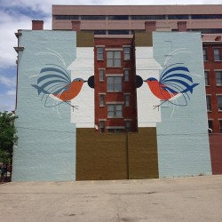 Seanpaulellis:  I Really Dig This Mural! #Cincyfringe  A Super Cool Mural In Cincinnati!
