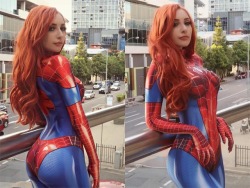 cosplay-galaxy: Beke Jacoba as Spider Mary Jane (Spider-Man)