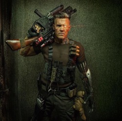 marvel-feed:NEW PHOTOS OF JOSH BROLIN AS CABLE IN ‘DEADPOOL 2′!