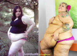 hotfattygirl:  Check out my 300 pound weight gain at www.HotFattyGirl.com! 